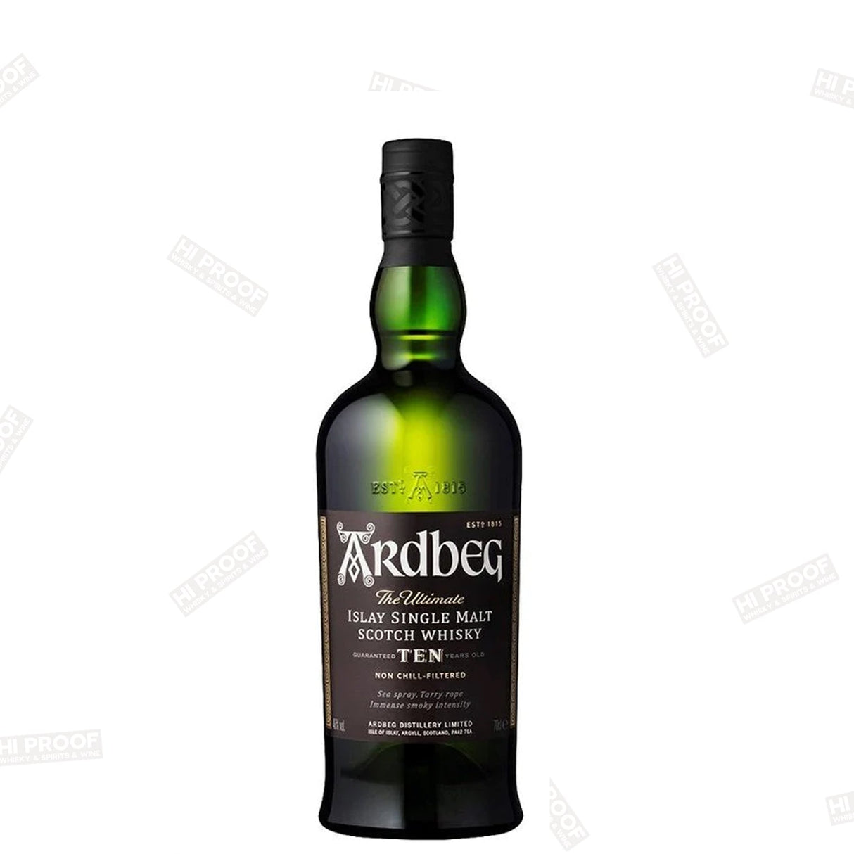 Ardbeg Single Malt Islay 10 Years Old 750 ML - Hi Proof - ARDBEG