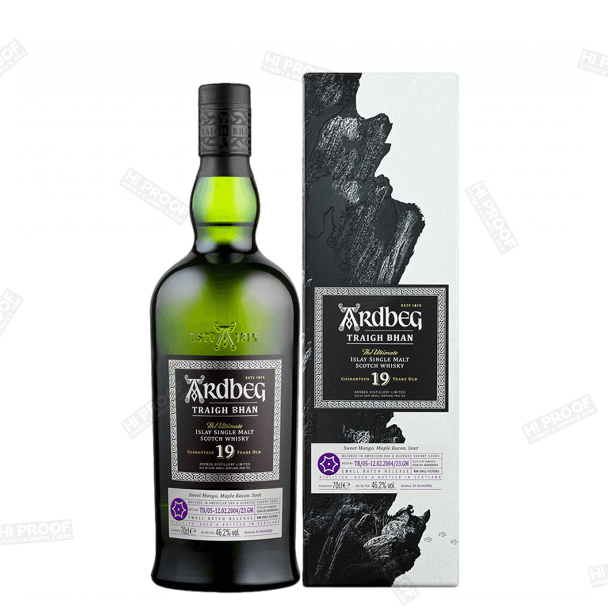 ARDBEG TRAIGH BHAN 19 YEAR OLD BATCH 5 - 2023 RELEASE - Hi Proof - ARDBEG