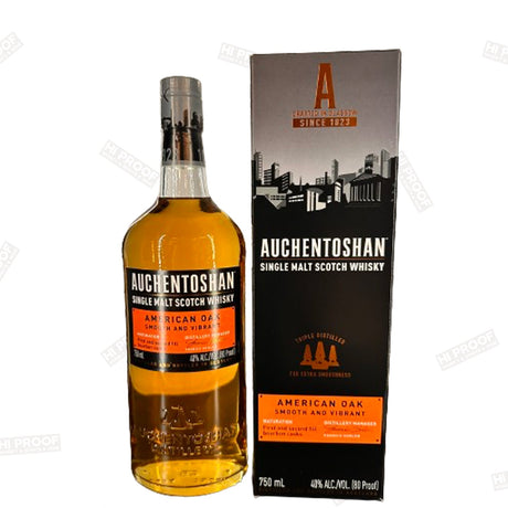 Auchentoshan American Oak 750ML - Hi Proof - Auchentoshan