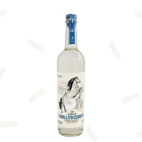 Caballito Cerrero Azul Blanco Tequila - Hi Proof - Caballito cerrero