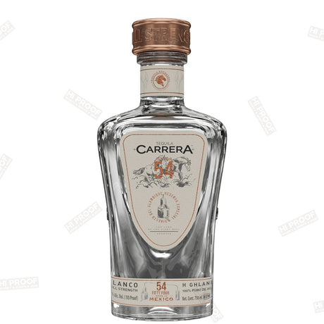 Carrera Tequila Still Strength Blanco 750ml - Hi Proof - Carrera