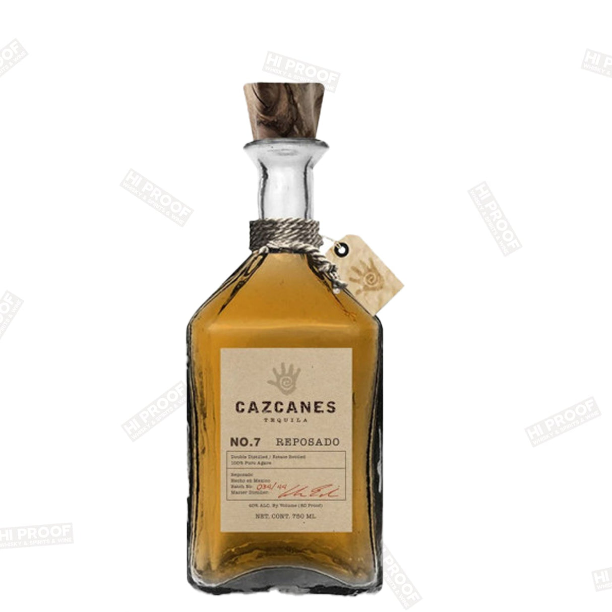 Cazcanes Tequila No.7 Reposado 750ml - Hi Proof - Cazcanes