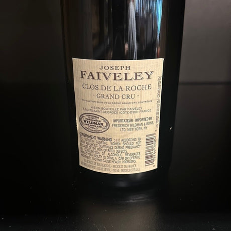 DOMAINE FAIVELEY CLOS DE LA ROCHE 2018 - Hi Proof - Domaine Faiveley