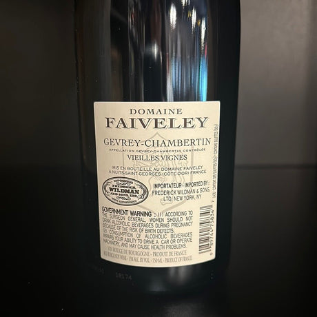 Domaine Faiveley Gevrey-Chambertin Vieilles Vignes 2020 - Hi Proof - Domaine Faiveley