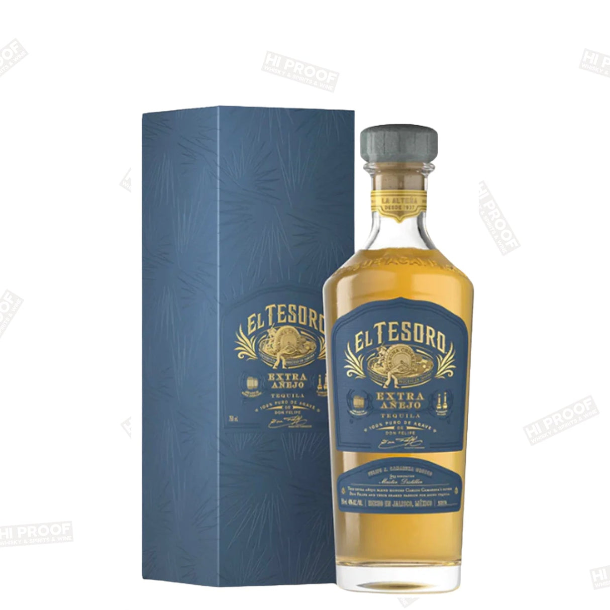 El Tesoro Extra Anejo Tequila - Hi Proof - El Tesoro