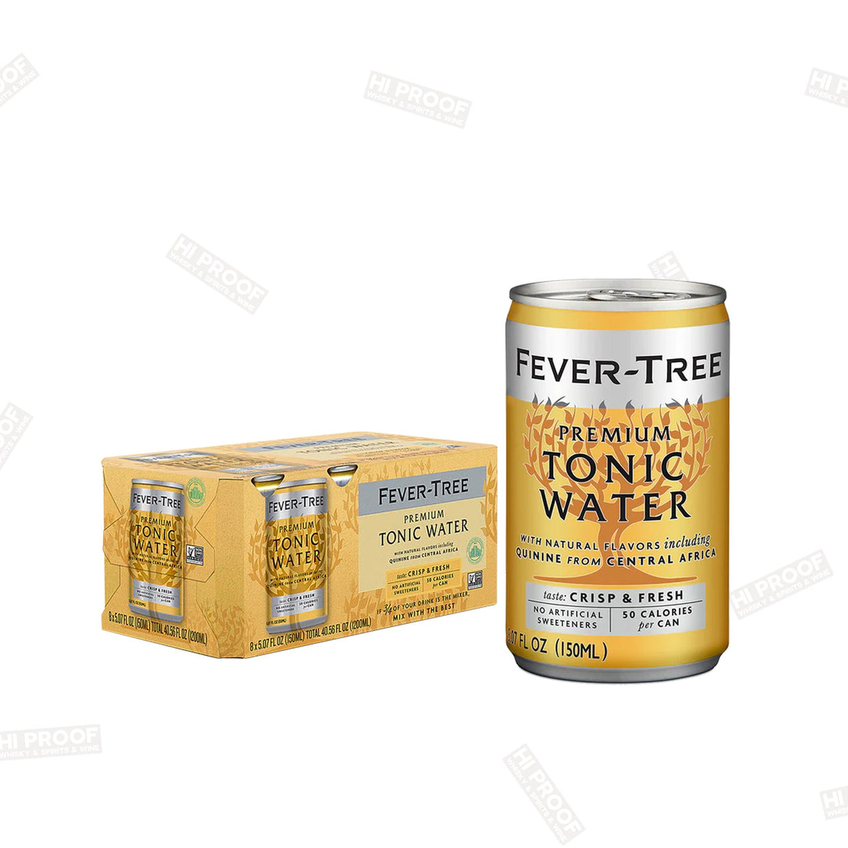 Fever-Tree Premium Indian Tonic Water - 8pk 150ml - Hi Proof - Fever Tree