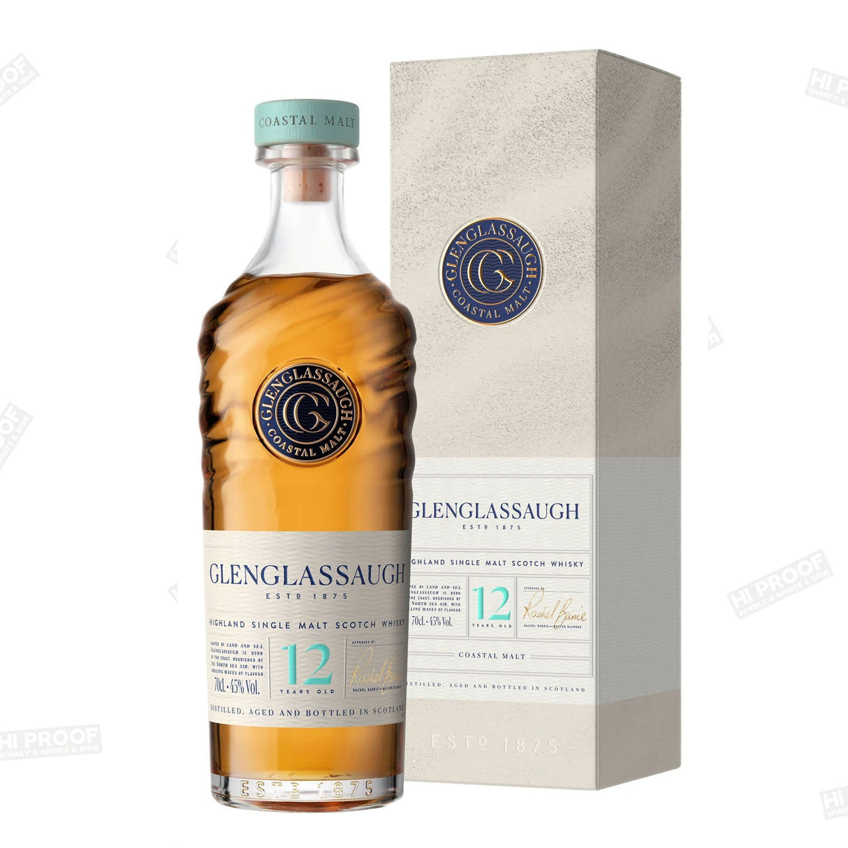 Glenglassaugh Single malt 12 year old 700ml - Hi Proof - Glenglassaugh