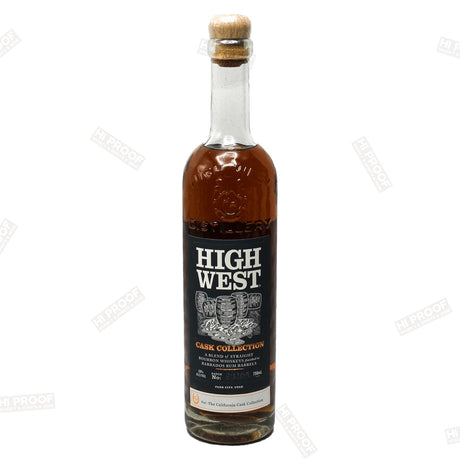 High West Cask Collection Barbados Rum Barrel Finished Bourbon Whiskey 750ml - Hi Proof - High West