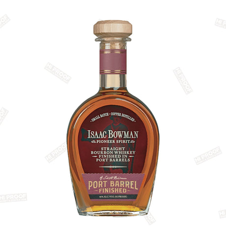 Issac Bowman Port Barrel Finished Bourbon 750ML - Hi Proof - Bowman