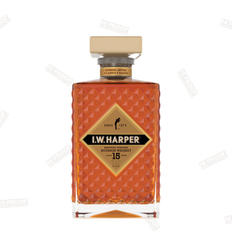 I.W. Harper 15 Year Old Kentucky Straight Bourbon Whiskey - Hi Proof - I.W. Harper