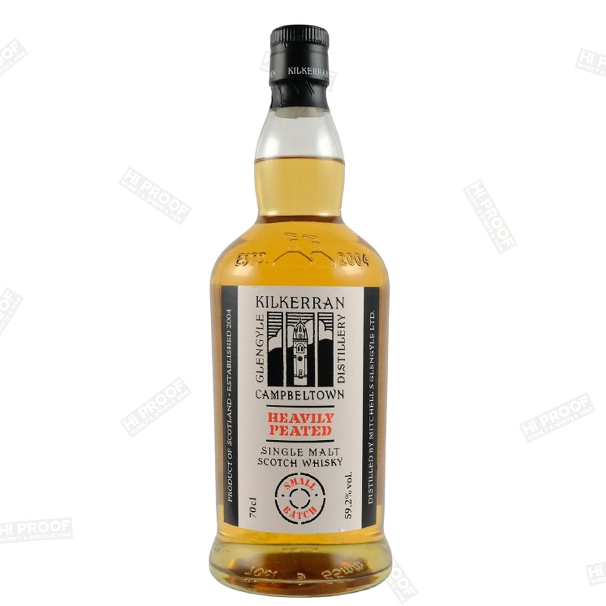 Kilkerran Heavily Peated Batch #9 Single Malt - Hi Proof - kilkerran