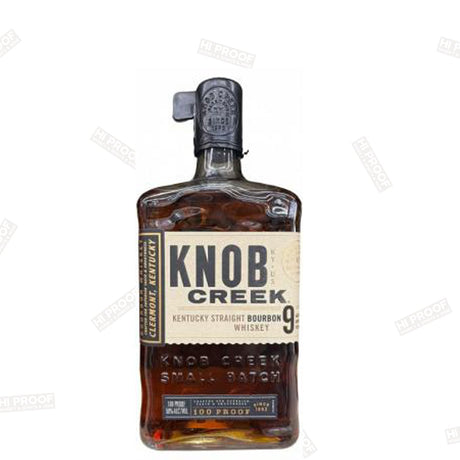 Knob Creek Kentucky Straight Bourbon Whiskey Aged 9years 100 Proof - Hi Proof - Knob creek