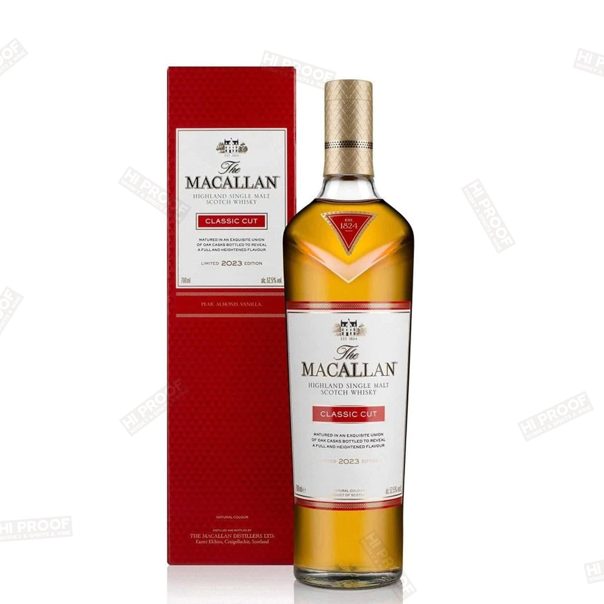 MACALLAN CLASSIC CUT SINGLE MALT SCOTCH WHISKY 2023 - Hi Proof - Macallan