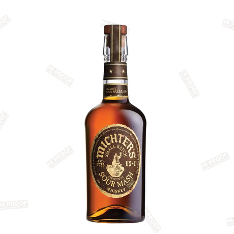 Michter’s Original Sour Mash Whiskey Small Batch US 1 86 Proof - Hi Proof - Michter’s
