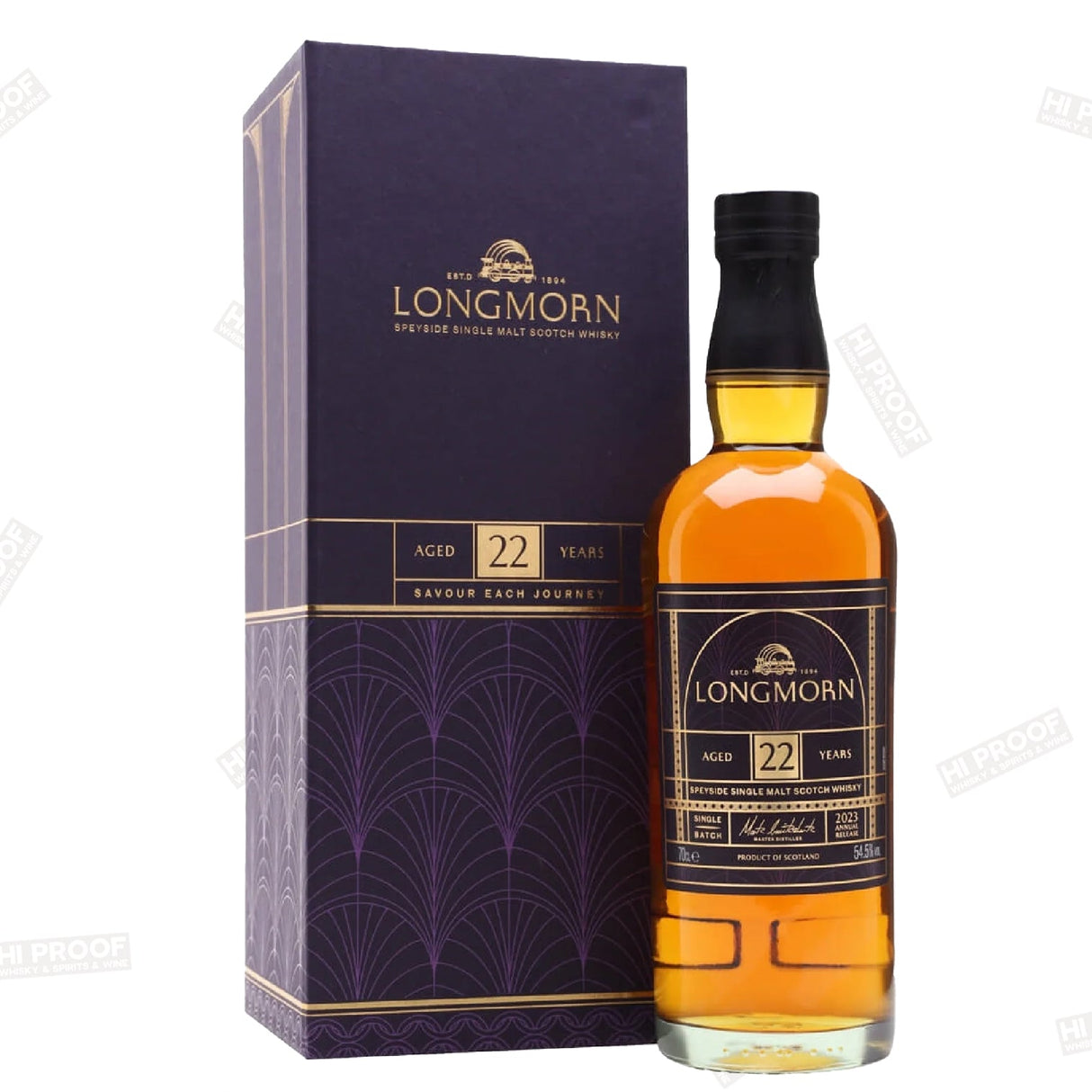 New Release! LONGMORN SINGLE MALT SCOTCH 22 YR 109 700ML - Hi Proof - LONGMORN