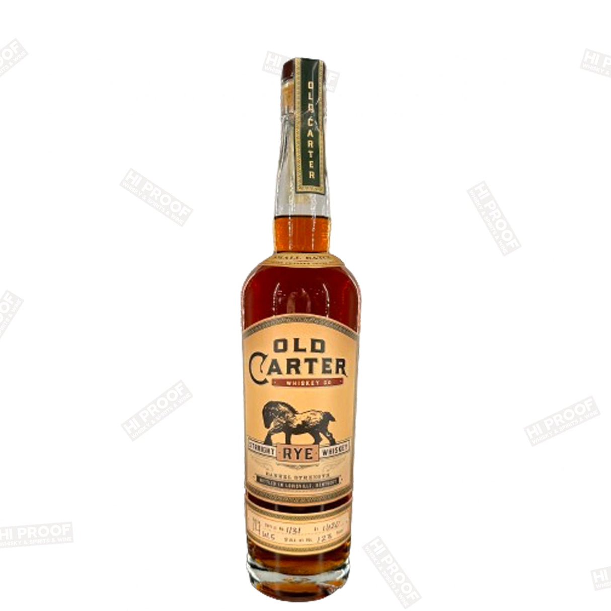 Old Carter Rye Batch 12 - Hi Proof - Old Carter