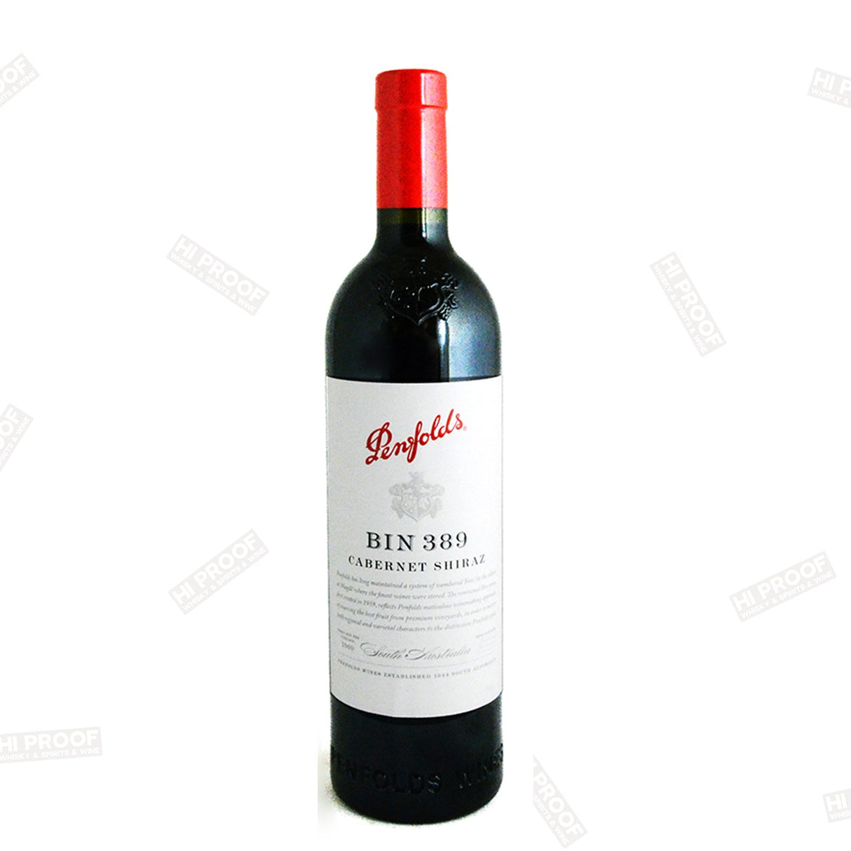 PENFOLDS BIN 389 SOUTH AUSTRALIA CABERNET - SHIRAZ 2018 - Hi Proof - PENFOLDS