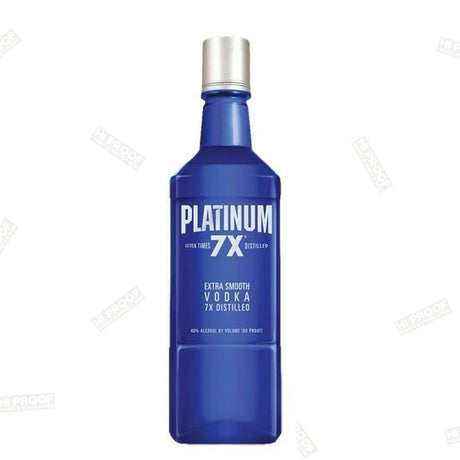 Platinum 7X Distilled Vodka 750ml - Hi Proof - Platinum