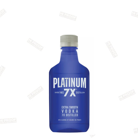 Platinum 7X Vodka 200ml - Hi Proof - Platinum