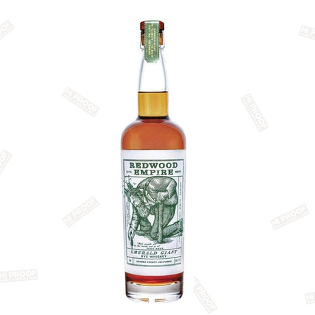 Redwood Empire The Emerald Giant Rye Whiskey - Hi Proof - Redwood Empire