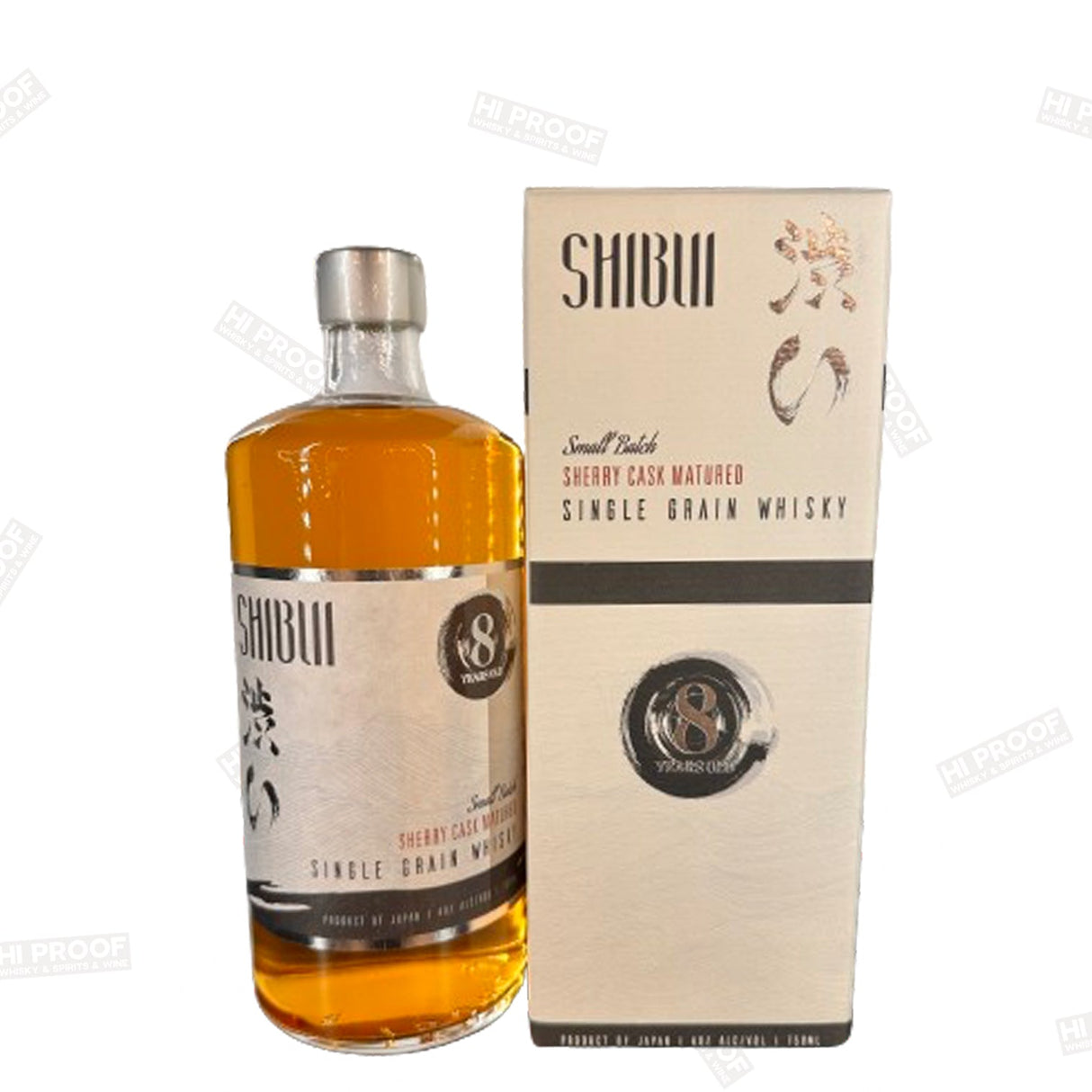 Shibui Single Grain 8 Year Old Sherry Cask Japanese Whisky 750ml - Hi Proof - Shibui