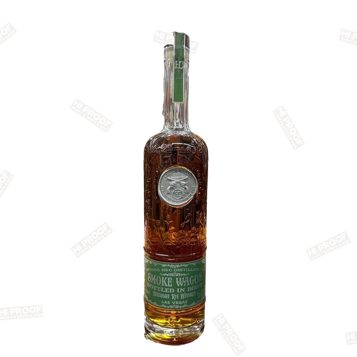 Smoke Wagon Bottled in Bond Rye 750ML - Hi Proof - Smoke Wagon