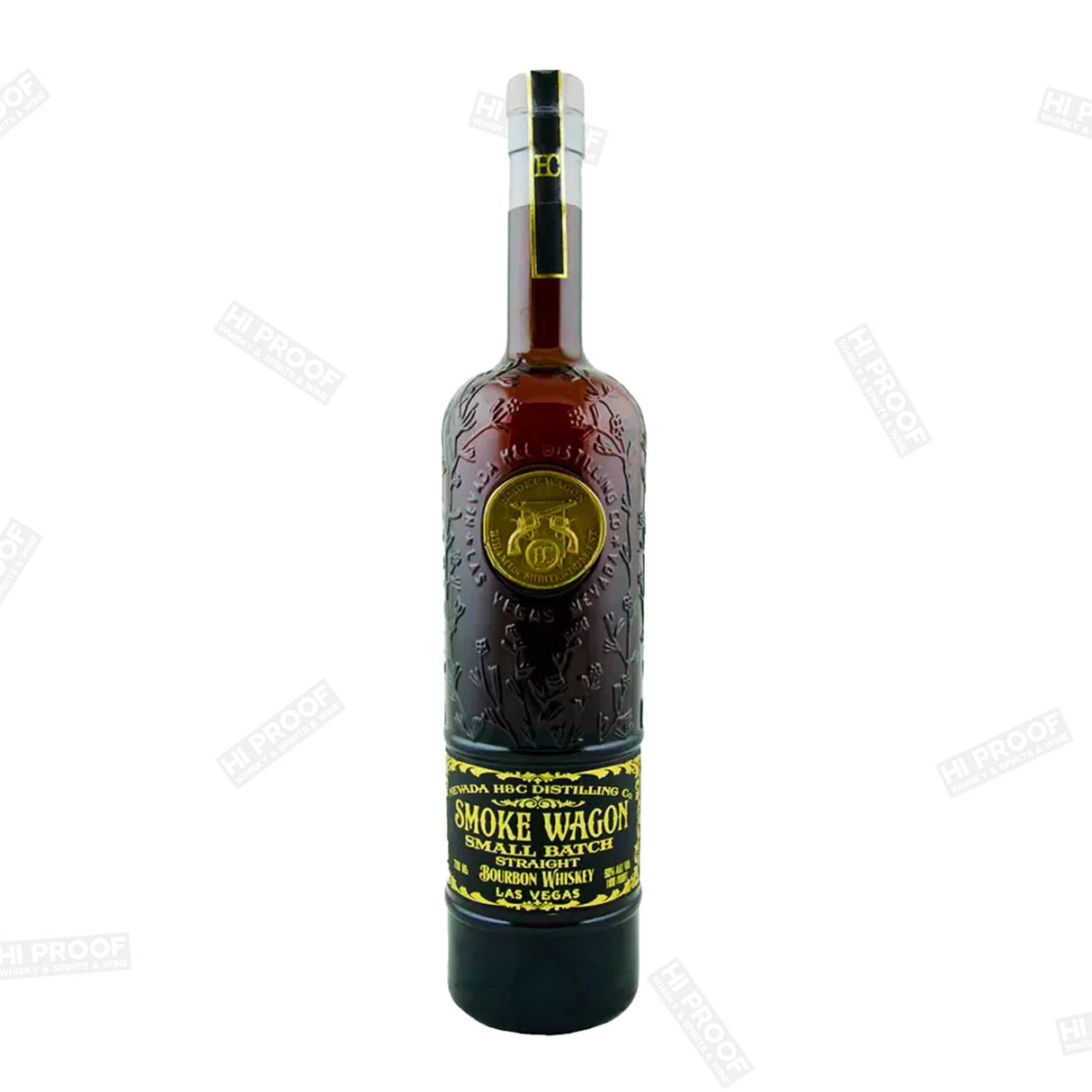 Smoke Wagon Small Batch Bourbon 750ml - Hi Proof - Smoke Wagon