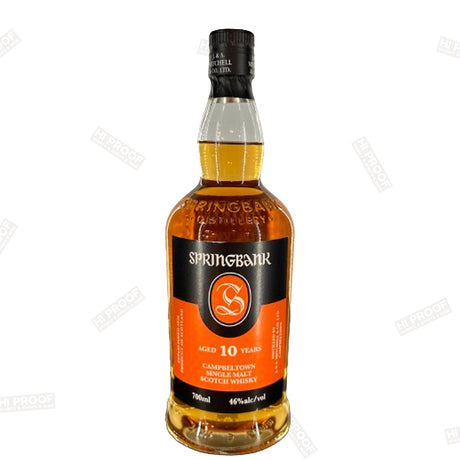 SpringBank 10 Year Single Malt Scotch 92 PF - Hi Proof - Hi Proof