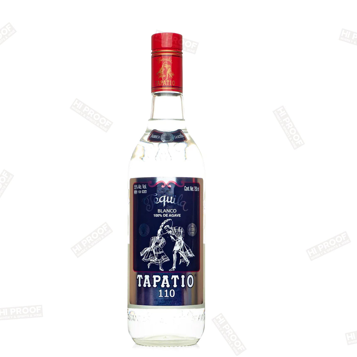 Tapatio Blanco Tequila 110proof 750ml - Hi Proof - Tapatio