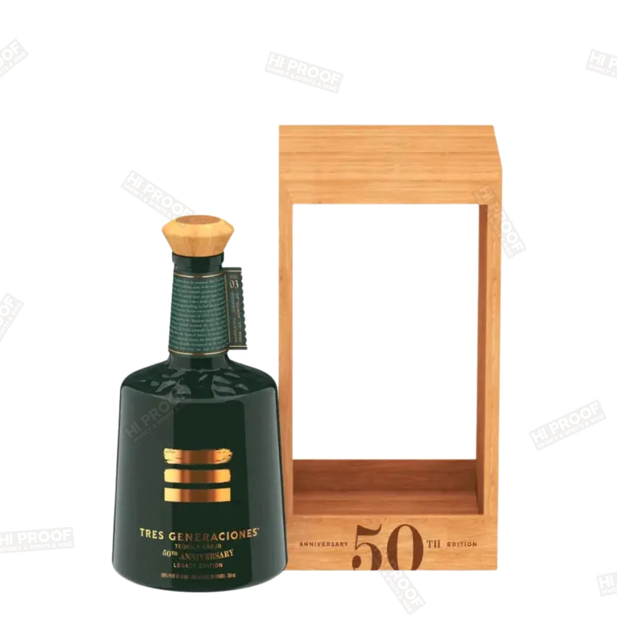 TRES GENERACIONES 50TH ANNIVERSARY ANEJO TEQUILA LIMITED EDITION - Hi Proof - Tres Generaciones