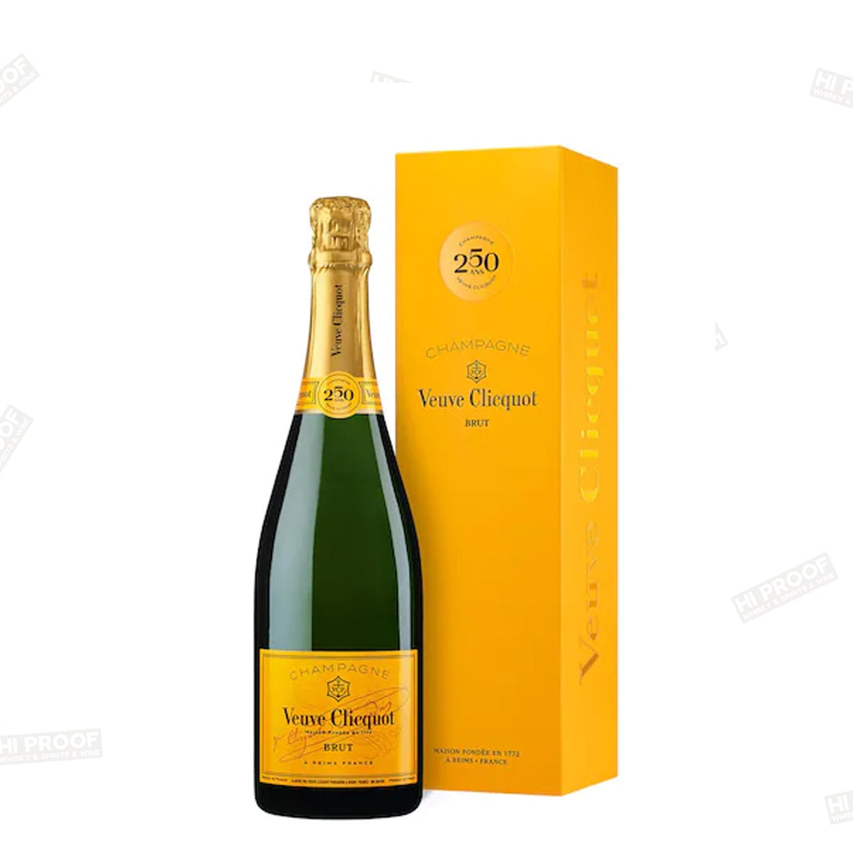 VEUVE CLICQUOT BRUT YELLOW LABEL 250Th 750ML - Hi Proof - VEUVE CLICQUOT