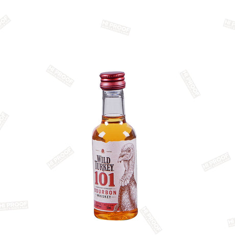 Wild Turkey 101 Bourbon Whisky 50ml - Hi Proof - Wild Turkey